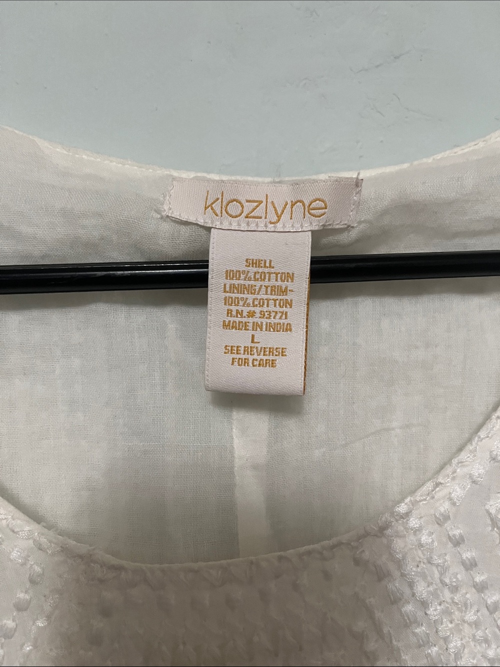 Sleeveless White Tiered Midi Dress with Embroidery - Picture 2 of 5